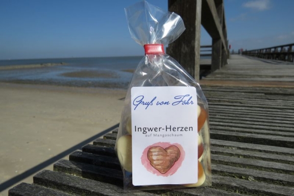 Ingwer-Herzen - Friesisches Teehaus Wyk